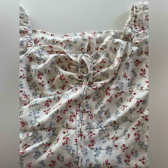 Boutique Floral Coquette Spring Dress - Picture 2 of 4